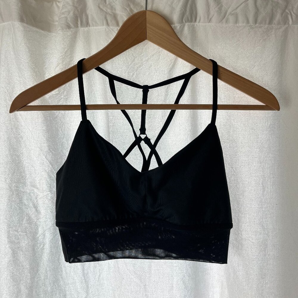 ALO YOGA black bra top - size XS